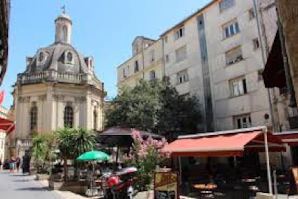 Studio Sous Les Toits Tres Bien Place Et Climatise Montpellier Dış mekan fotoğraf